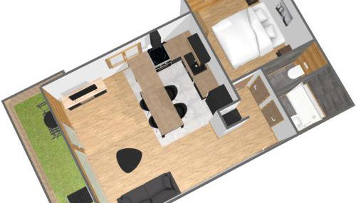 Appt Tournette - Centre Village, Vue Montagne - AravisTour - Foto 4