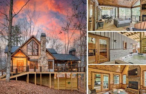 WolfCabin Lux Family Home, Fire Pit, Hot Tub, ADA ramp, ez paved rds - Foto 27