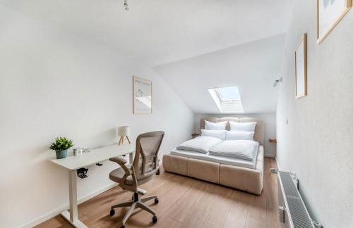 Helles Rooftop Serviced Apartment an der Schweizer Grenze - Foto 12