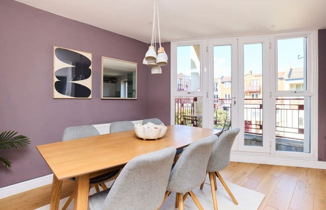 The Brunswick Retreat - Warm 3bdr Flat With Balcony - Foto 9