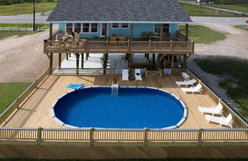 Crystal Beach Beachfront, Heated Pool, Sleeps 10 - Foto 1