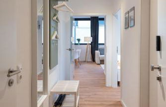 Modernes, zentrales City-Apartment am Kennedyplatz, nahe Hauptbahnhof und Limbecker Platz, lichtdurchflutete Räume - Photo 24