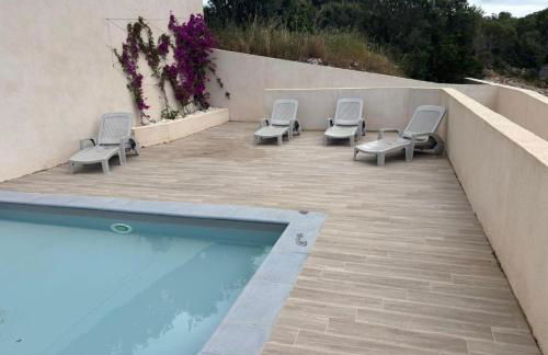 Résidence privée avec piscine à Bonifacio - Foto 54