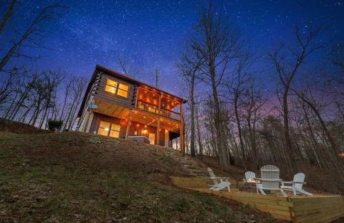 Rivendell - Stunning Views, Fireplace, Hot Tub, Billiards Table, Outdoor Fire Pit - Morganton, GA - Foto 4