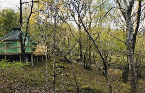 Tree Top Cabin with Private Hot Tub - Foto 13