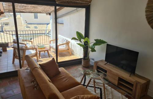 Nî'douillet-P3 Terrasse et climatisé-coeur de ville - Foto 5