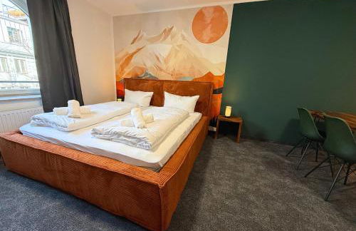 VYLD Fuchs Suite - Urban, Aufzug & Balkon - Foto 18