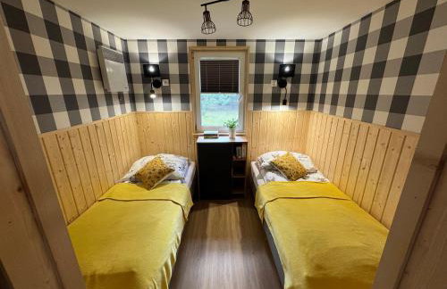 Domki przy jeziorze z prywatną plażą w Borach Tucholskich Pensjonat Alicja wczasy z dziećmi nowe luksusowe domki na skraju jeziora i lasu - Foto 27