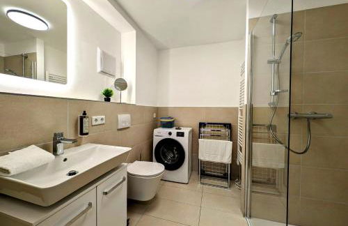 BohnApartments - Nordkap-SUITEN - gratis Parkplatz - moderner Neubau - Erdgeschoss - Fußbodenheizung - Foto 39