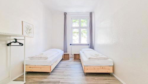 Tolstov Apartments - 3 Zimmer Wohnungen mit Balkon - 15 Min zur Messe DUS - Foto 5, towels, wardrobe