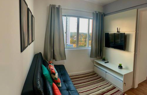 707- Apartamento Encantador, amplo e decorado, quarto, sala, cozinha, mobiliario moderno, cozinha completa com utensílios , Excelente vista da cidade e localização privelegiada no bairro Bigorrilho - Photo 25