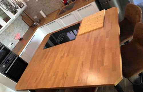 Stylisches Maybach Appartement mit Terrasse für 5 Personen, 5 Betten, große Kochinsel, Homeoffice mit 250Mbit WLAN - Foto 50