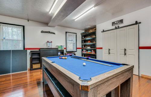 McDonough Escape with Private Hot Tub and Game Room! - Foto 12