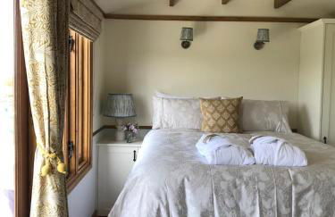 Ty Beti at Gorlan yr Efail Shepherds Hut with Private Hot Tub - Foto 4