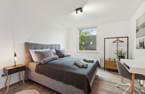 Stylisches Apartment, 2-5 Personen, Zentral, Nähe Messe - Foto 8