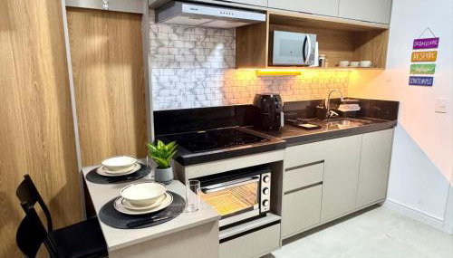 New Go Carlos Gomes Apartamento com Suíte e Linda Piscina no Rooftop 24h - Foto 5