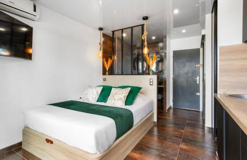 Nuit D'Ambre Port Nature - studio cosy - parking - climatisation - Village Naturiste - Foto 2