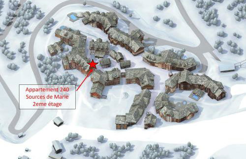 Superbe appart Arc 1950 4/6pers dans résidence hôtelière 5* - Skis aux pieds - Foto 33