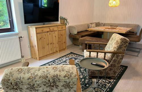 Ferienwohnung zentrale Lage Parkplatz kostenlos Grill Terrasse Fahrradraum Kromlau - Foto 10