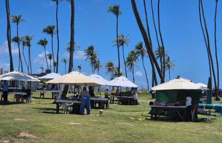 FLAT Jardim de Alah - Frente Praia - Foto 18