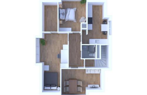 Schönes City-Apartment mit 2 Schlafzimmer, Parkplatz, ruhig und hell, D46-DG - Photo 40