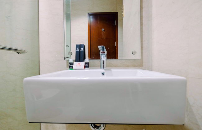 Best Emerald Studio Room Apartment at Capitol Park Residence - Photo 13