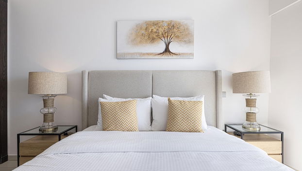 Stunning 1-bed in the Iconic Cayan Tower - Foto 5, Habitación