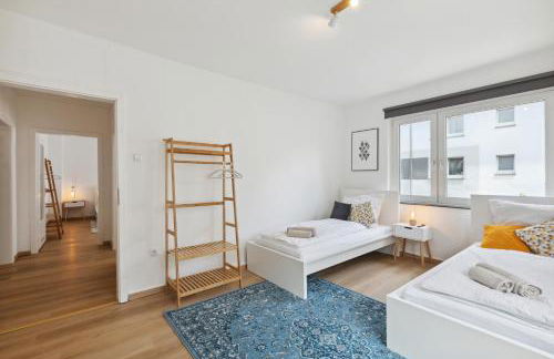 Große 80qm 3 Zimmer Wohnung, nahe Messe & Klinikum, 2x 55" Smart TV, Netflix, Keyless - Foto 15