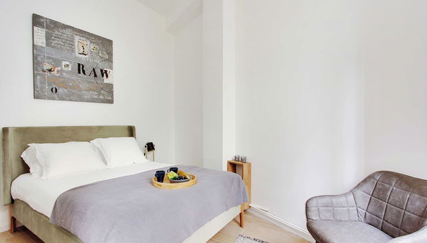 Modern Apartment - 1br/4p - Le Marais - Foto 4, Habitación