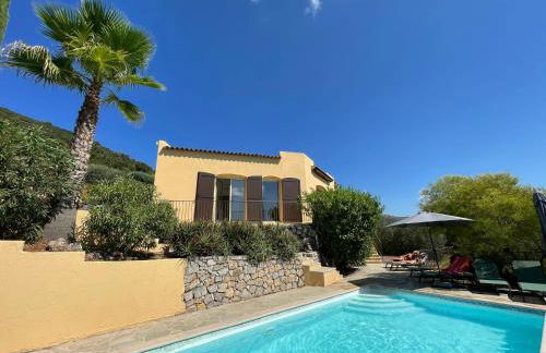 Villa La Baume 10 couchages, piscine, vue mer Le Tignet 06 - Foto 2