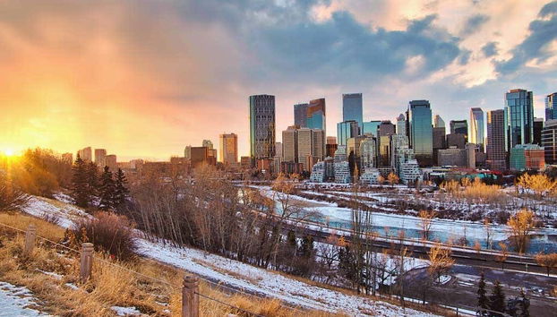 Panoramica di Calgary
