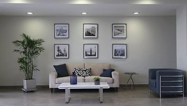 Sala de estar do lobby