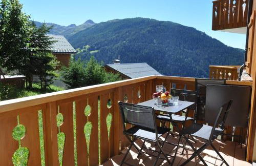 Appartement cosy Peisey Les Arcs 6-8 pers - piscine sauna - en face des pistes - Foto 18