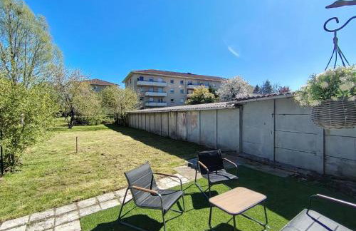 Maison plein pied Béthune avec place de parking, jardin clos et terrasse exterieure, quartier calme proche centre proche gare, capacité 4 personnes - Foto 43