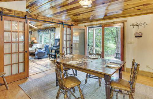 20-Acre Cabin with Pond 5 Mi to Biltmore Estate! - Foto 8