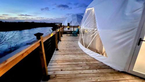 Best Texas Glamping in this Stunning Dome Rental in Rogers, Bell County - Foto 2