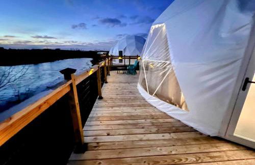 Best Texas Glamping in this Stunning Dome Rental in Rogers, Bell County - Foto 2