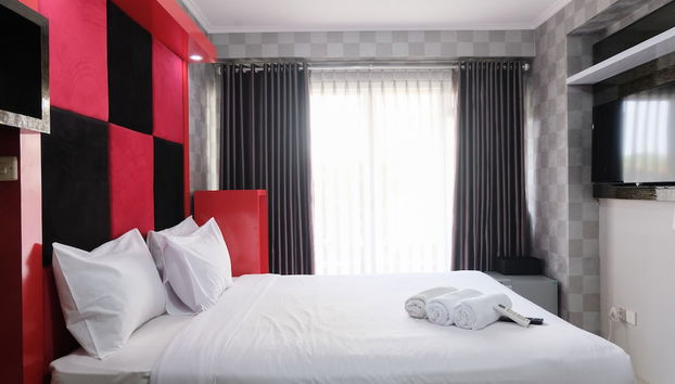 Homey Designed Studio Apartment At Gateway Pasteur - Foto 3, Habitación