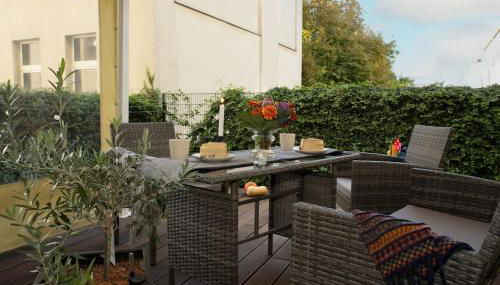MD-7 Lutherstrasse 15 - Luxus-Wasserbett-SmartTV-Terrasse-2Schlafzimmer - Foto 5, Garden, Garden view