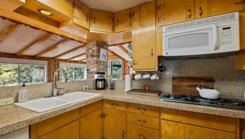 Twain Harte Cabin in Town & Lake access - Foto 5, stove, dishwasher, toaster