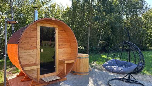 Ranczo Rogowo jacuzzi sauna łowisko - Foto 5, Garden, sunbed, Garden view