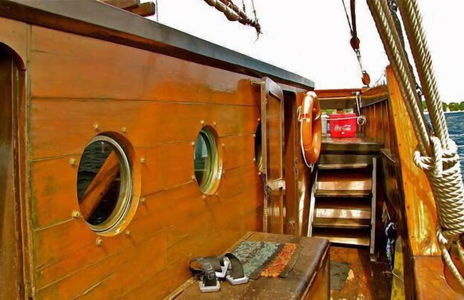 Komodo Pirate Boat - Phinisi Liveaboard - Foto 62