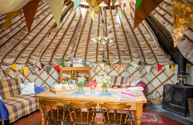 Mongolian Yurts Fordhall Organic Farm - Photo 5