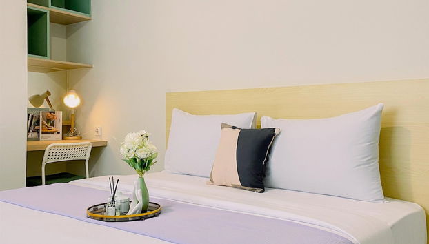 Modern Look 2Br Apartment At Anwa Residence - Foto 2, Habitación