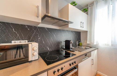 GREAT PLACE Penthouse Stuttgart Airport Messe Parkplatz Heimkino - Foto 5