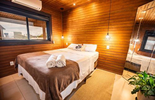 Cabana Aconchegante a 800m da Praia com 4 Quartos, Lareira Externa, Aquecedor em 2 Quartos, Netflix e Pet Friendly - Foto 39