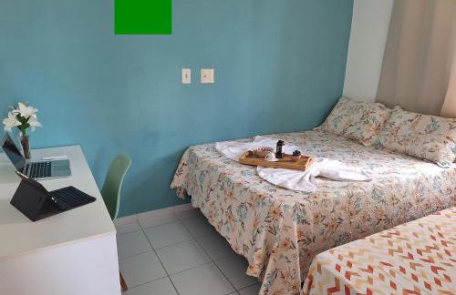 Ajuflat- Seu lar perto da Praia e da Orla de Atalaia com Ar condicionado e piscina - Foto 78