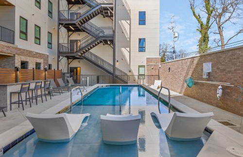 Chic Music Row Condo Rooftop Deck with City View Gym Office and More - Foto 18