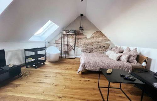 Ferienloft Ottos Werkstatt mit Saunafass - Foto 12