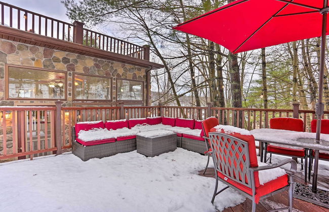 1 Mi to Lake Wallenpaupack: Spacious Poconos Villa - Foto 63